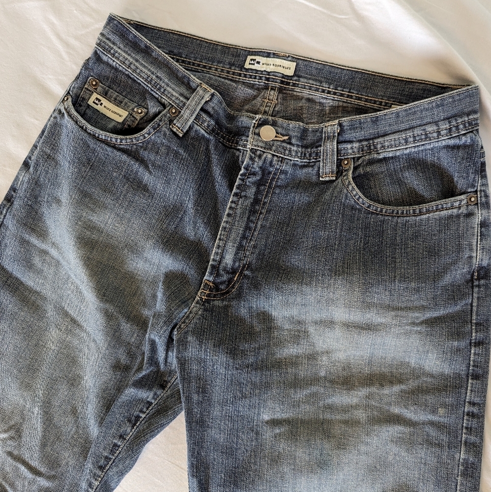 Men's Straight Leg Denim Jeans